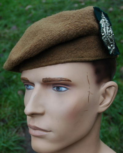 ARGYLL& SUTHERLAND WW1 THRUM BONNET - RARE