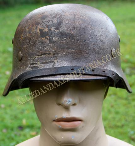 M35 TROPICAL CAMO GERMAN HELMET DAK - TUNISIA