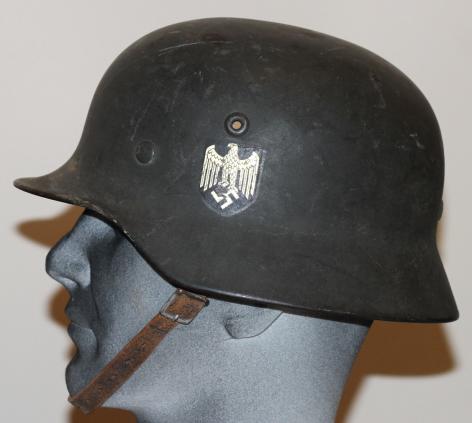 GERMAN M40 HELMET ARMY SINGLE DECAL QUIST 64 - NAMED 