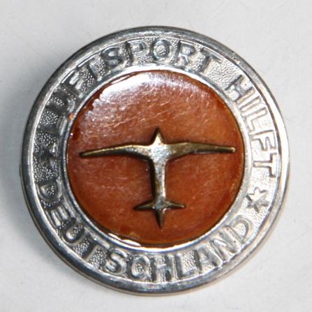 GERMAN LUFTSPORT HILFT DEUTSCHLAND ASSOCIATION DAY BADGE