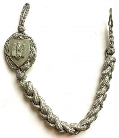 WW2 GERMAN ARMY MARKSMANS LANYARD - 1ST PATTERN