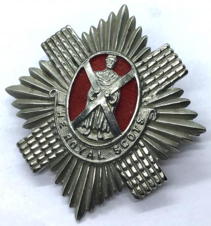 WW1 ROYAL SCOTS TERRITORIAL CAP BADGE