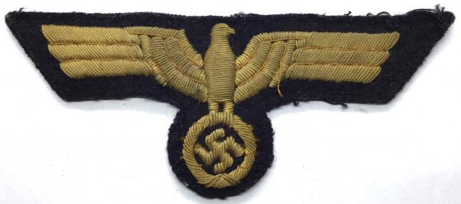 WW2 GERMAN KREIGSMARINE OFFICERS BREAST EAGLE - COMMANDO BRING BACK