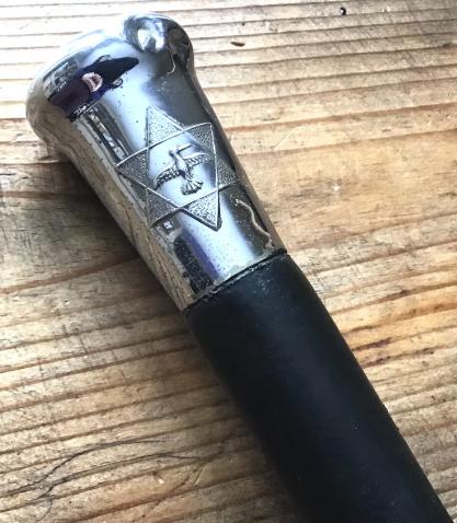 TRINIDAD AND TOBAGO RGT. / POLICE - OFFICERS DRILL CANE