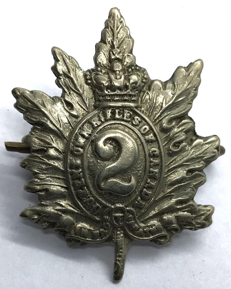VICTORIAN 2ND BTN QUEENS OWN RIFLE OF CANADA COLLAR