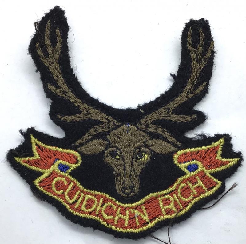 SEAFORTH HIGHLANDERS BLAZER BADGE