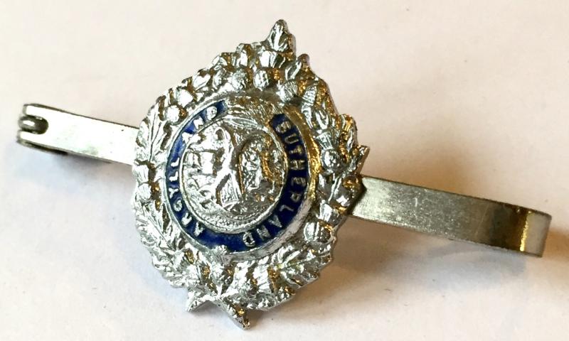 ARGYLL & SUTHERLAND HLDRS. CHROME & ENAMEL TIE PIN...