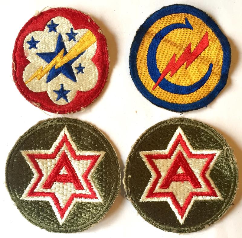 AMERICAN ARMY WW2  SHOULDER PATCHES - 4