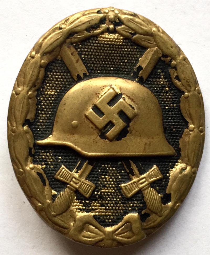 GERMAN WW2 BLACK WOUND BADGE