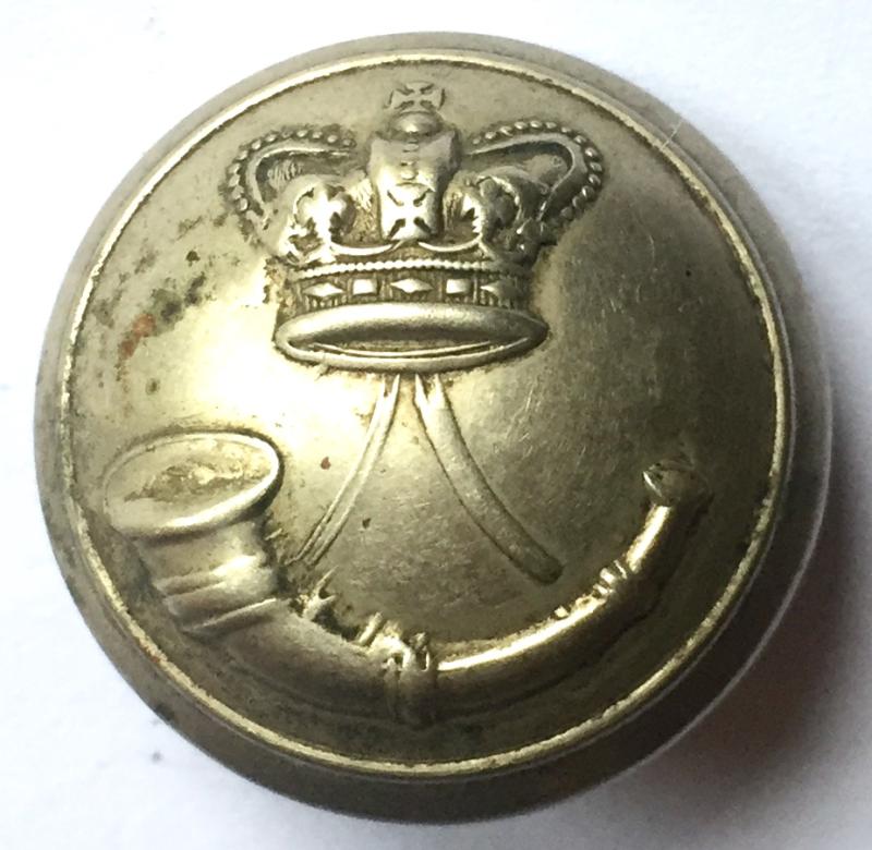 VICTORIAN - DURHAM LIGHT INFANTRY OFFICERS- LARGE TUNIC BUTTON.