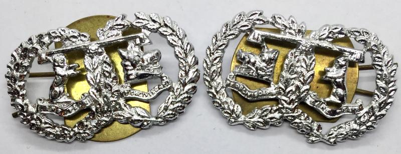 ARGYLL & SUTHERLAND HIGHLANDERS ANODISED COLLAR PAIR