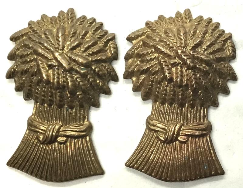 SCOTTISH LOTHIAN & BORDERS HORSE COLLAR PAIR