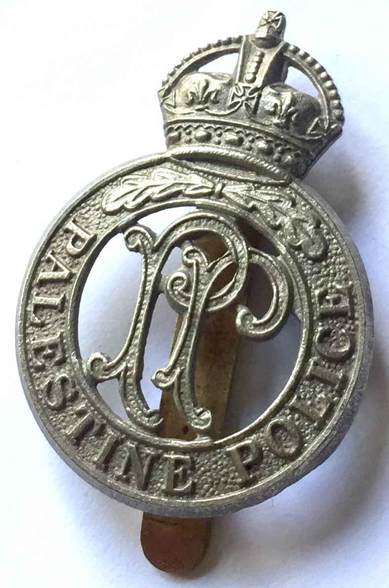 PALESTINE POLICE BADGE
