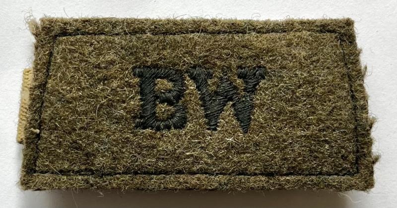 WW2 BLACK WATCH BW SHOULDER SLIDE
