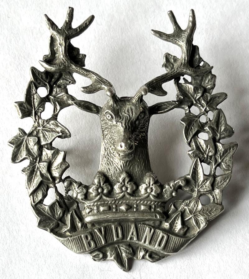 WW1 GORDON HIGHLANDERS OFFICERS/ SERGEANTS BADGE