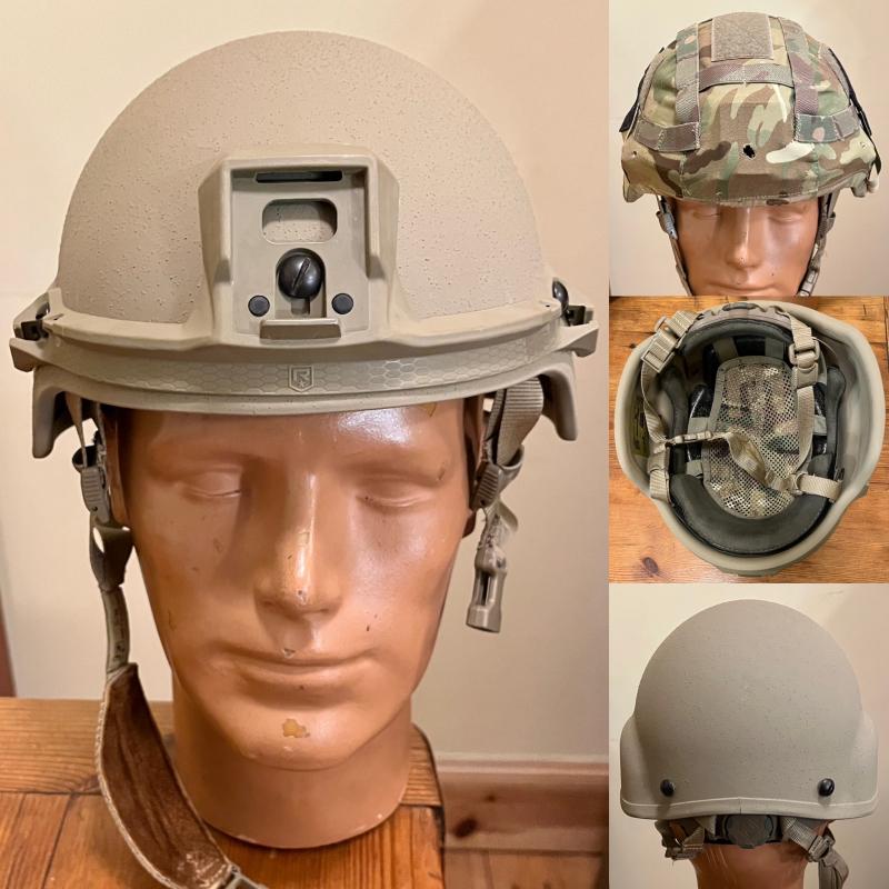 BRITISH VIRTIS COMBAT HELMET - BATLSKIN COBRA