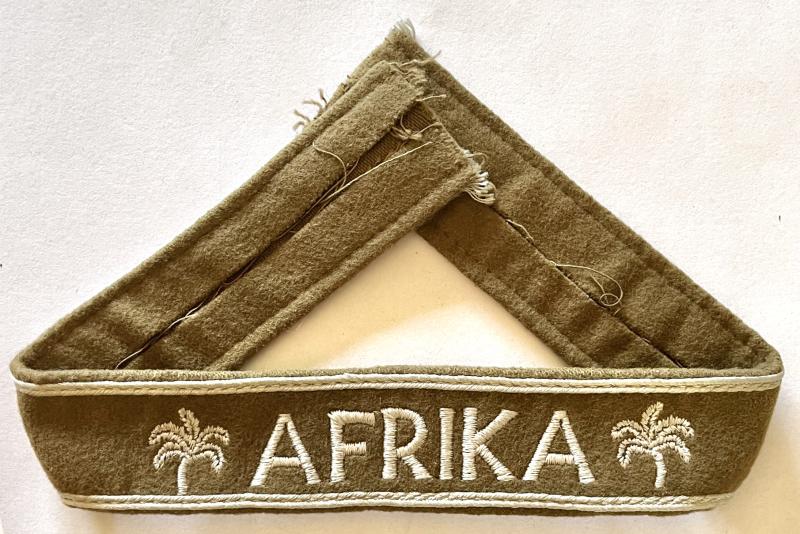 WW2 GERMAN AFRIKA KORPS CUFF TITLE