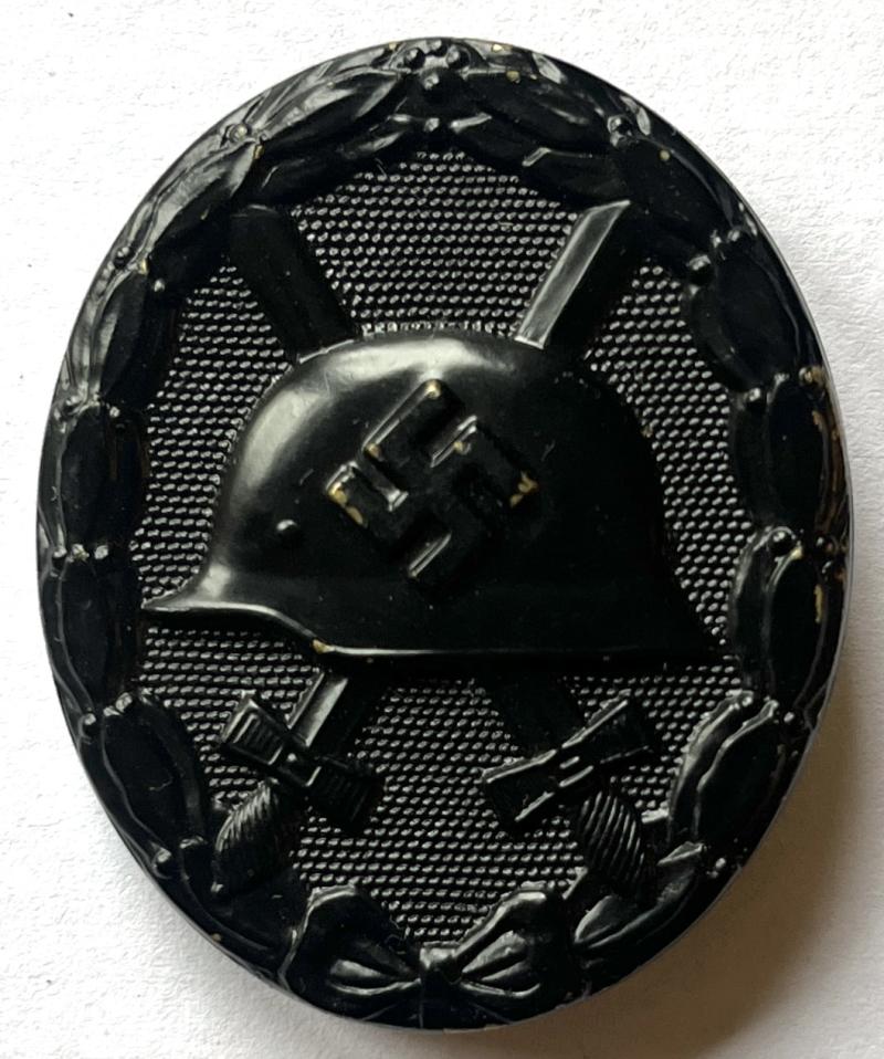 WW2 GERMAN BLACK WOUND BADGE