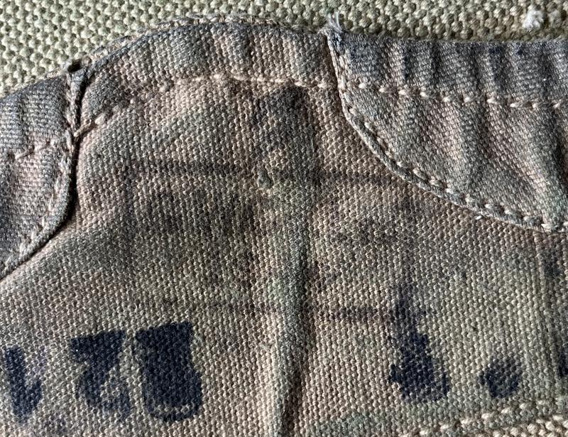 1944 WW2 BRITISH GREEN KHAKI GAITERS