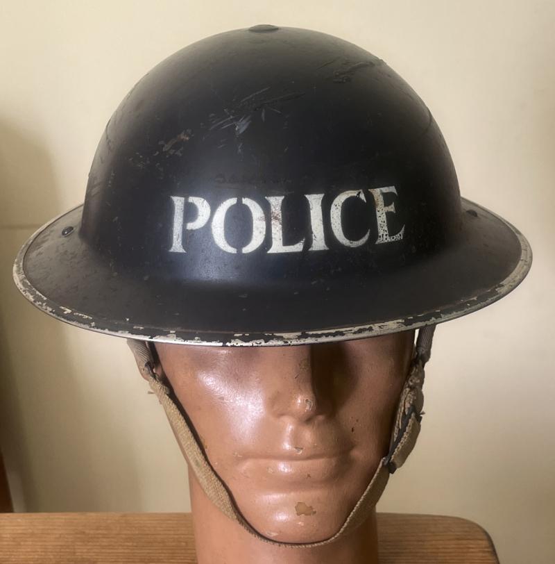 WW2 POLICE HELMET - 1940 DTD