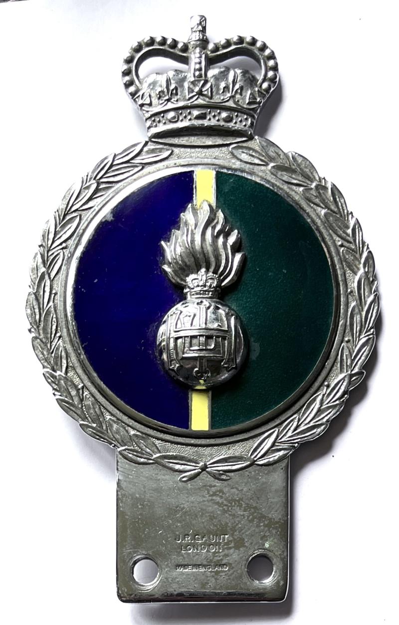 ROYAL HIGHLAND FUSILIERS - ( H.L.I./ R.S.F. ) - CAR MASCOT / BADGE - GAUNT