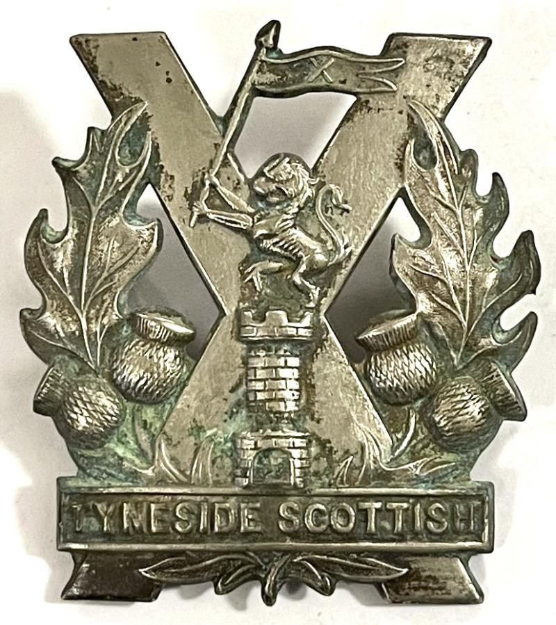 WW1 - TYNESIDE SCOTTISH CAP BADGE