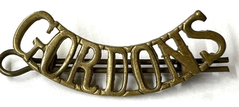 WW2 GORDON HIGHLANDERS SHOULDER TITLE