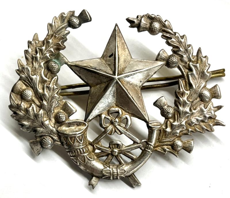 CAMERONIANS - OFFICERS  CAP BADGE