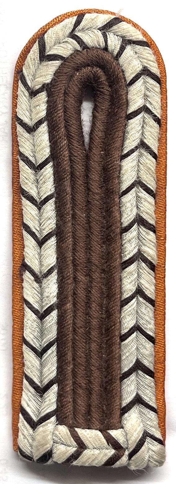 WW2 GERMAN - POLICE GENDARMERIE - OBERWACHTMEISTER SHOULDER BOARD