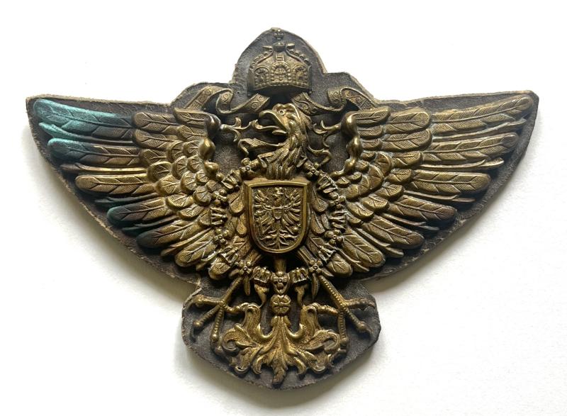 WW1 - GERMAN EAST AFRICA  CAMPAIGN - ASGARI POLIZEI TRUPPE FEZ BADGE - K.I.A. - ATTRIBUTED