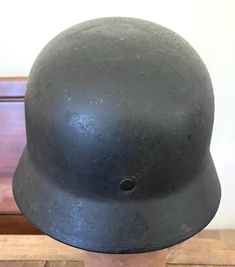 WW2 M40 GERMAN HELMET - NO DECAL - QUIST 66