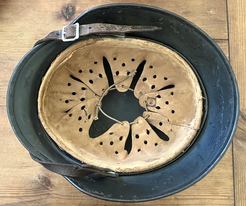 WW2 M40 GERMAN HELMET - NO DECAL - QUIST 66