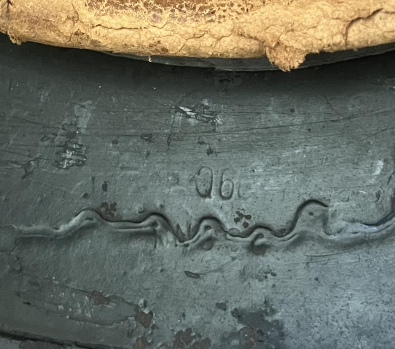 WW2 M40 GERMAN HELMET - NO DECAL - QUIST 66