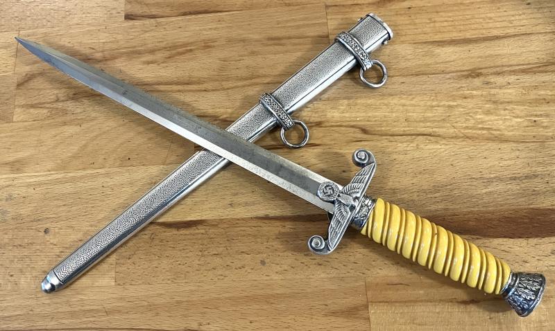 WW2 GERMAN ARMY DAGGER - ALCOSA - VET BRINGBACK