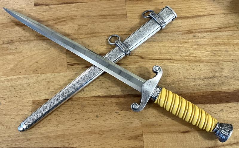 WW2 GERMAN ARMY DAGGER - ALCOSA - VET BRINGBACK