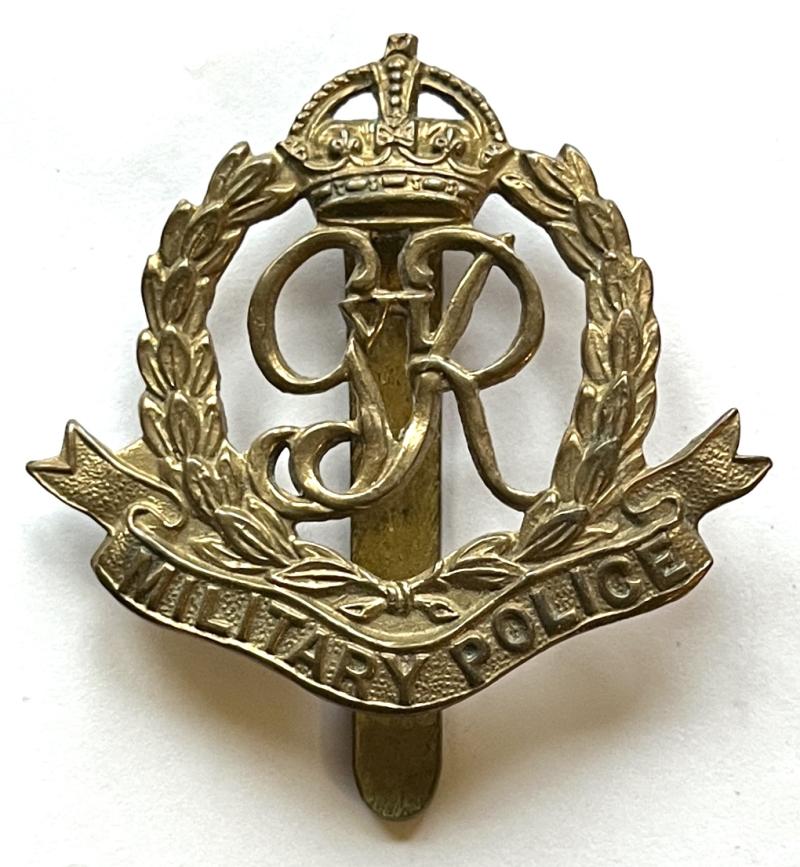 WW2 - MILITARY POLICE (RMP)  CAP BADGE