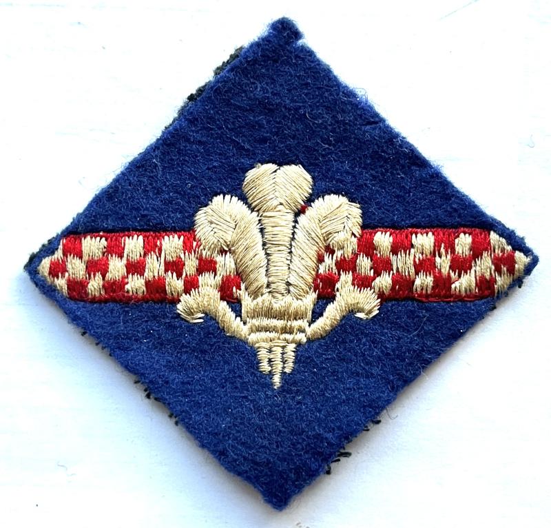 RENFREWSHIRE A.C.F. ( 4TH A & S.H.) AFFILIATED EMBROIDERED FORMATION PATCH