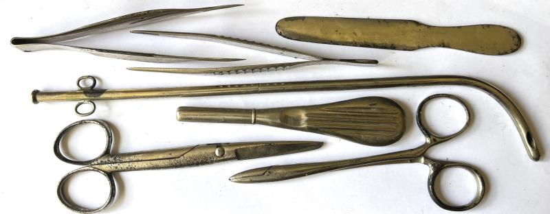 BOER WAR / WW1 - BRITISH ARMY- DOCTORS FIELD SURGICAL SET - FANNIN DUBLIN
