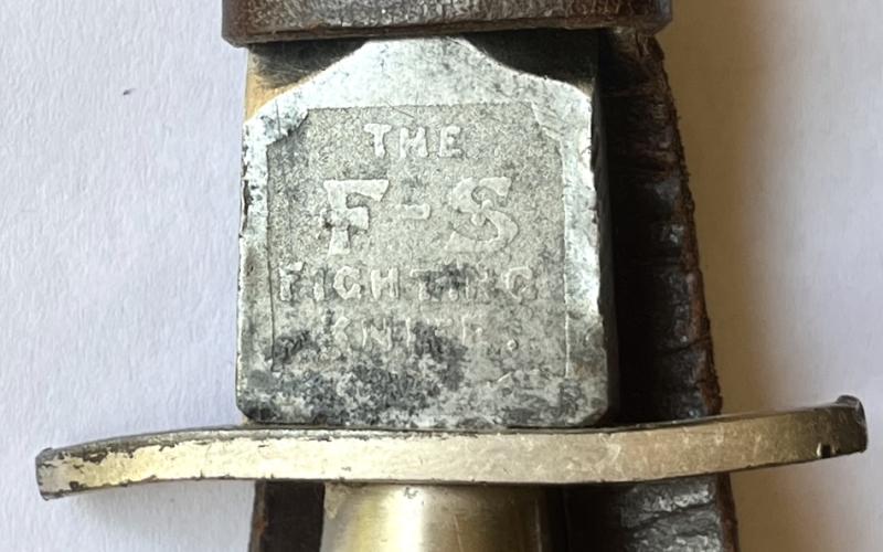 BRITISH 1ST PATTERN FAIRBAIRN SYKES COMMANDO DAGGER