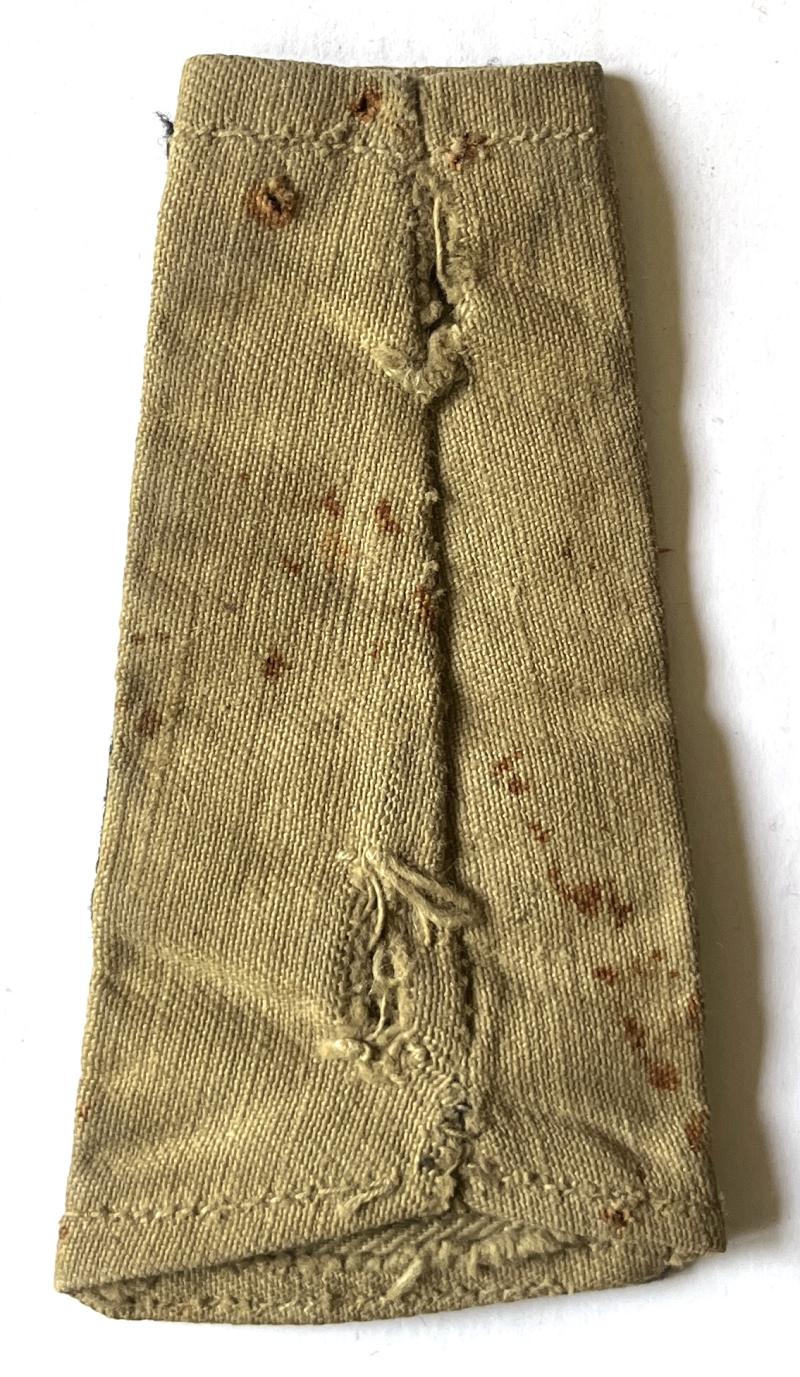 WW2 8TH ARMY (HIGHLAND DIVISION) HIGHLAND DIVISION SHOULDER SLIDE - BLACK WATCH / ARGYLLS