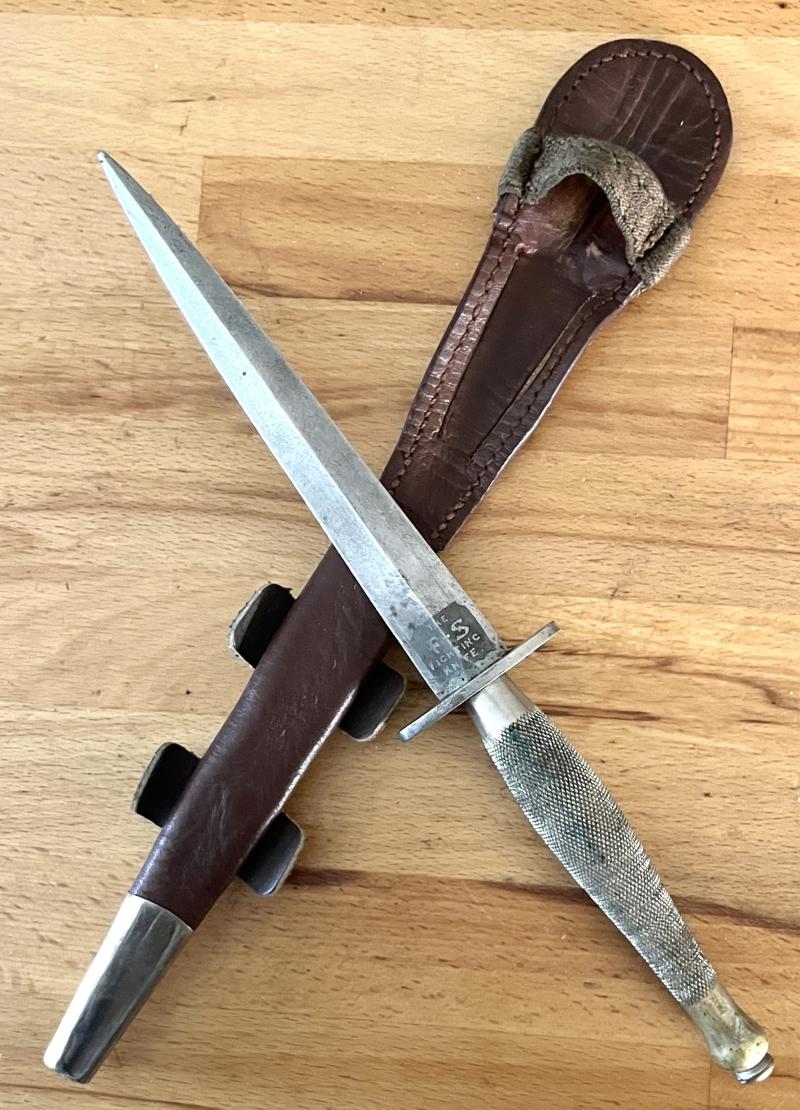 BRITISH 2ND ( OFFICERS ) PATTERN FAIRBAIRN SYKES COMMANDO DAGGER