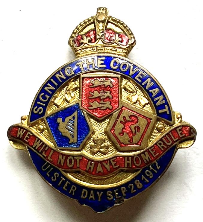 1912 - ULSTER - COVENANT - WE WILL NOT HAVE HOME ULSTER DAY