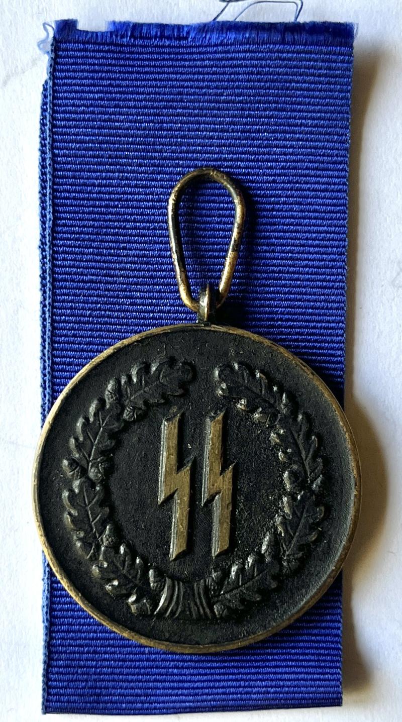 SS - 4 YEAR SERVICE MEDAL- 1ST TYPE - VET BRING BACK