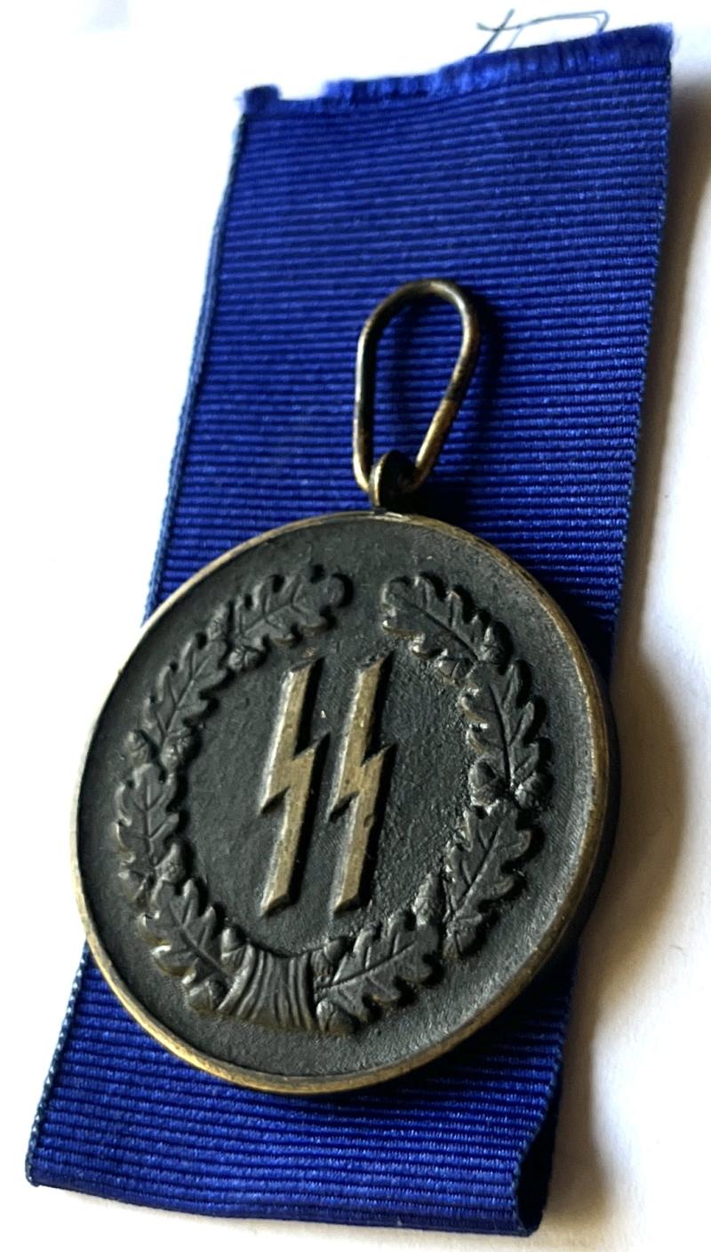 SS - 4 YEAR SERVICE MEDAL- 1ST TYPE - VET BRING BACK